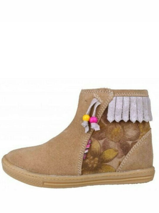 ALEGRIA CAMEL BOOTS GIRLS 4165-1