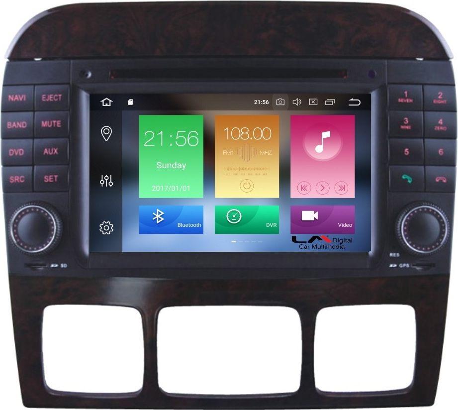 LM Digital Ηχοσύστημα Αυτοκινήτου για Mercedes Benz S W220 1998-2005 ...