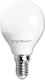 Aigostar LED-Lampe 5W für Fassung E14 und Form G45 Warmes Weiß 400lm