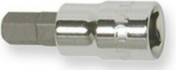 Mundial Bit-Stecknuss mit Inbusschlüssel-Bit und Antriebsvierkant 1/4'' 1Stück