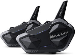 Midland BTR1 Advanced Duale Gegensprechanlage Für Helm Midland BTR1 Advanced Duale Gegensprechanlage Für Helm