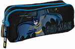 Graffiti Pencil Case with 2 Compartments Black