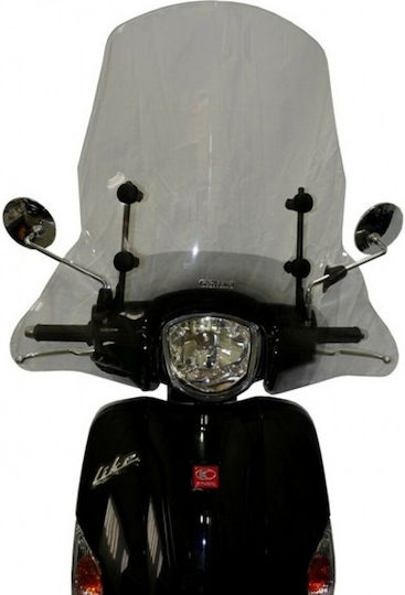 Fabbri Φιμέ Ζελατίνα Μοτοσυκλέτας Top Alto για Kymco LIKE 2009-2012 2660-A