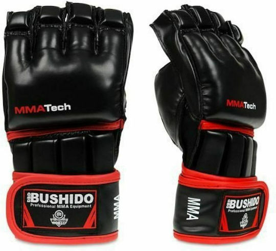 DBX Bushido MMA Ръкавици изкуствена кожа Черен