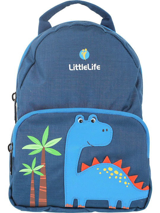 Littlelife Dinosaur Σχολική Τσάντα Πλάτης Νηπιαγωγείου Μπλε 18 x 9 x 24εκ