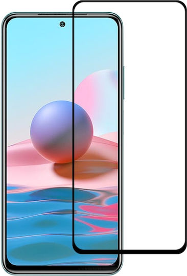 5D Full Glue Full Face Tempered Glass Μαύρο (Redmi Note 10 / 10s / Poco M5s)