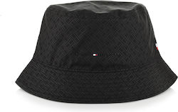 Tommy Hilfiger Υφασμάτινo Ανδρικό Καπέλο Στυλ Bucket Μαύρο