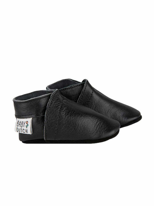 Baby Dutch Βρεφικά Παπούτσια Αγκαλιάς Black Unisex (22 x 16 x 7 cm)