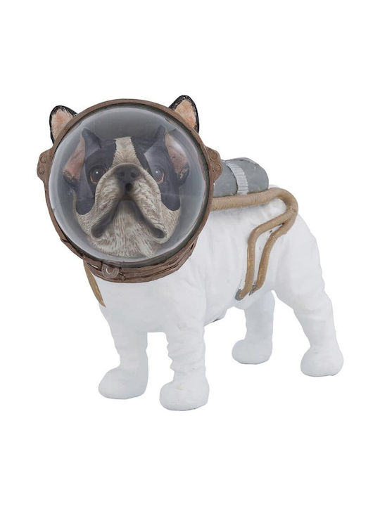 Kare Design Διακοσμητικό Σκυλάκι Πολυρητίνης Space Dog 25x12x21cm