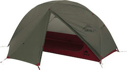 MSR Elixir 1 Camping Tent Climbing Green for 1 People Waterproof 218x76cm
