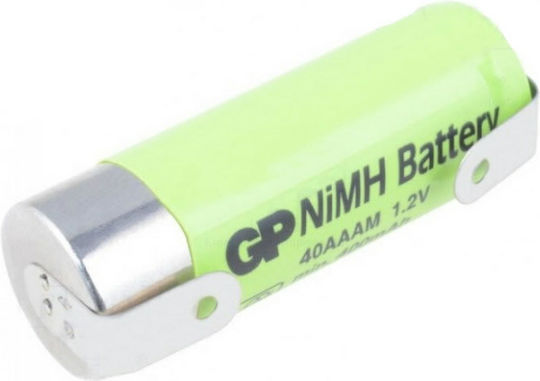 GP Batteries Επαναφορτιζόμενη Μπαταρία 2/3 AAA Ni-MH 400mAh 1.2V με Λαμάκι 1τμχ