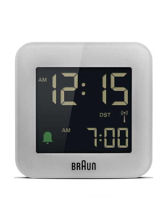 Braun Επιτραπέζιο Ψηφιακό Ρολόι με Ξυπνητήρι & Ραδιόφωνο BC08G-DCF