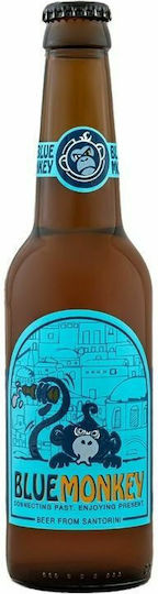 Ftelos Brewery Blue Monkey Lager Φιάλη 330ml