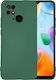 Sonique Back Cover Silicone Dark Green (Redmi 10C)