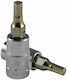 JBM Bit-Stecknuss mit Inbusschlüssel-Bit und Antriebsvierkant 1/4'' Größe H6 1Stück