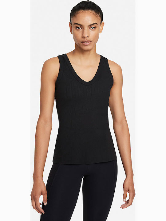 Nike Yoga Luxe Μπλούζα Μαύρη