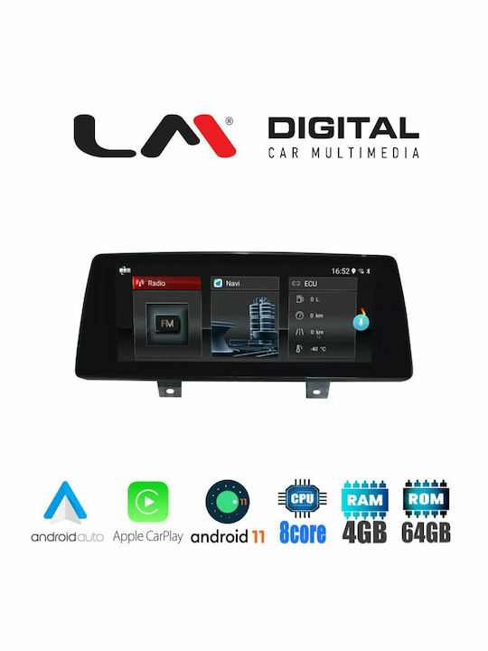 LM Digital Auto-Audiosystem für BMW Serie 5 (G30) / Serie 5 2017+ (Bluetooth/USB/AUX/WiFi/GPS/Apple-Carplay/Android-Auto) mit Touchscreen 10.25"