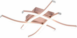 Trio Lighting Route Deckenleuchte 46cm LED Trio Lighting Route Deckenleuchte 46cm LED