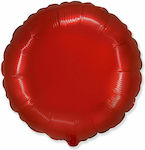 Balloon Foil Round Red 46cm