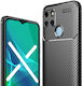 Tech-Protect Carbon Gel Back Cover Σιλικόνης Μαύρο (Realme C21Y / C25Y)