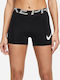 Nike Women's Training Legging Shorts Dri-Fit Black