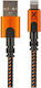 Xtorm Xtreme Braided USB to Lightning Cable Πορτοκαλί 1.5m