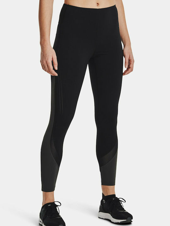 Under Armour PaceHER Training Γυναικείο Cropped Κολάν Μαύρο