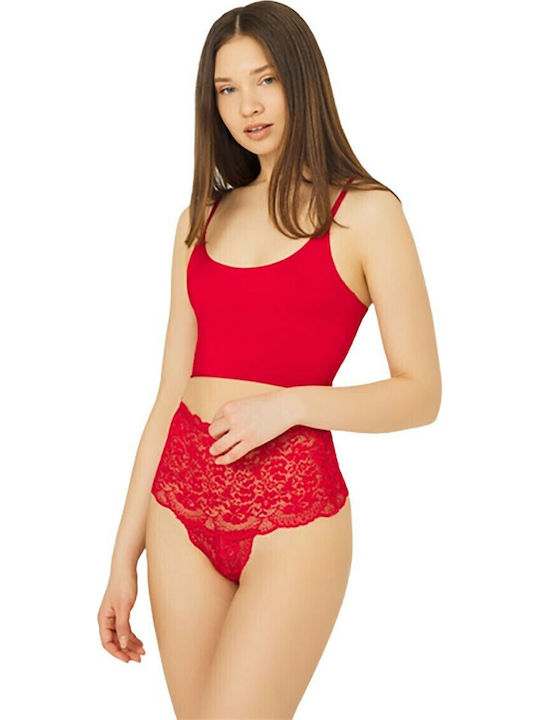 CottonHill Hochtailliert Damen Zeichenfolge mit...