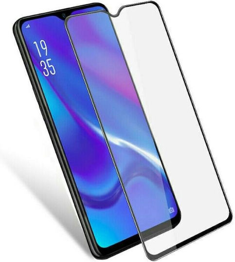 Full Glue Full Face Tempered Glass Μαύρο (Realme C31)