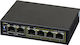 Pulsar Switch for CCTV Systems PoE Ethernet Switch S64, 6x ports 10/100Mb/s S64