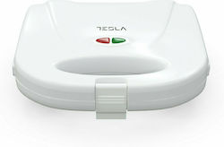 Tesla SM100W 750W για 2 Τοστ Λευκή Tesla SM100W 750W για 2 Τοστ Λευκή