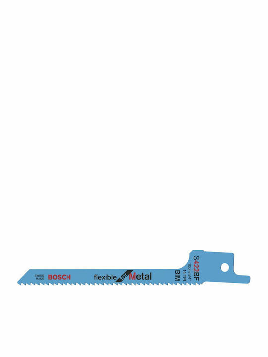 Bosch S 422 BF Blade for Metal 100mm 5pcs
