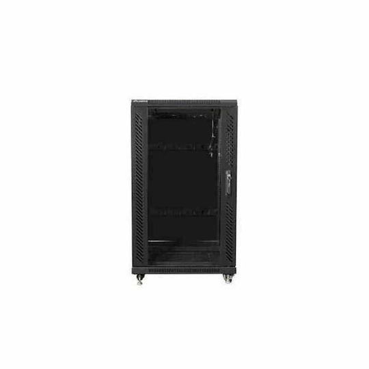 Lanberg Wandmontiert Rack-Schrank 22U 60x60x115.9cm Schwarz FF01-6622-12B