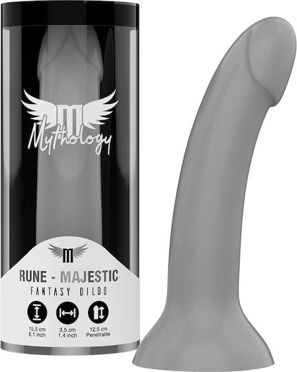 Mythology Rune Majestic Fantasy Dildo Realistisches Dildo Grey 15.5cm