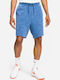 Sportbekleidung Fleece Herren Shorts Dri-Fit Blau