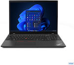 Lenovo ThinkPad T16 Gen 1 (Intel) 16" IPS QHD (Kern i7-2022/32GB/1TB SSD/GeForce MX550/W11 Pro) Thunder Black (GR Tastatur)