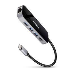 Axagon USB-C Docking Station with HDMI 4K PD Ethernet (HMC-6GL)