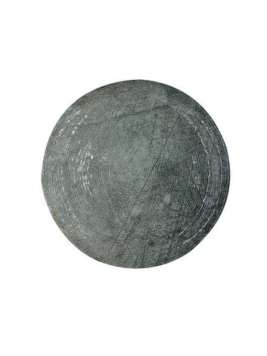 Marva Grey Πιάτο Ρηχό Κεραμικό Γκρι με Διάμετρο 25cm