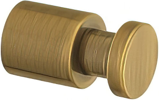 Sanco Ergon Single Wall-Mounted Bathroom Hook Bronze Mat