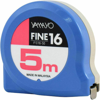 Yamayo Tape Measure with Auto-Rewind 5m