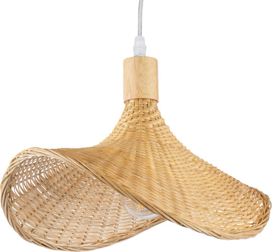 GloboStar Cuba Pendant Light Beige Boho 33cm