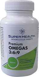 Super Health Premiums Omegas 3:6:9 1000mg 60 μαλακές κάψουλες
