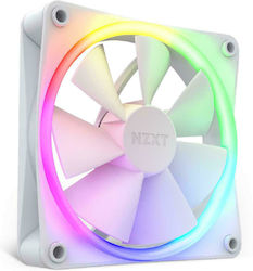 NZXT F120 RGB Ventilator Carcasă cu Conexiune 4-Pin PWM 1buc Alb