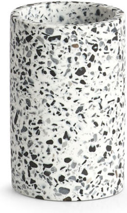 Cyclops Terrazzo Cupa ei Plastic Albă