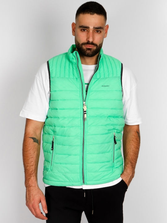 Rebase Sleeveless Jacket Puffer Green