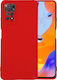 Sonique Back Cover Silicone Red (Redmi Note 11 Pro 4G/5G / Redmi Note 12 Pro 4G)