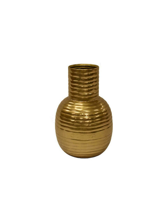 Atmosphera Metallic Vase 15x15x22cm