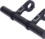 Accessory for Electric Scooter Handlebar Extension 200mm Black in Black Color