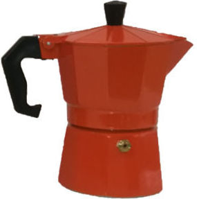 16223-OR Stovetop Espresso Pot 3Cups Portocaliu