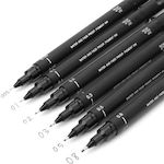 Uni-Ball Design Marker 0.9mm Black